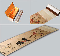 东宝馆藏书画复制博物馆书画复制服务